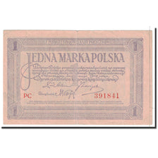 Banknote, Poland, 1 Marka, 1919, 1919-05-17, KM:19, AU(50-53)