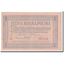 Billet, Pologne, 1 Marka, 1919, 1919-05-17, KM:19, TTB+