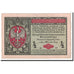Poland, 1/2 Marki, 1917, KM:7, UNC(63)