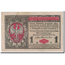 Polonia, 1 Marka, 1917, KM:8, MB