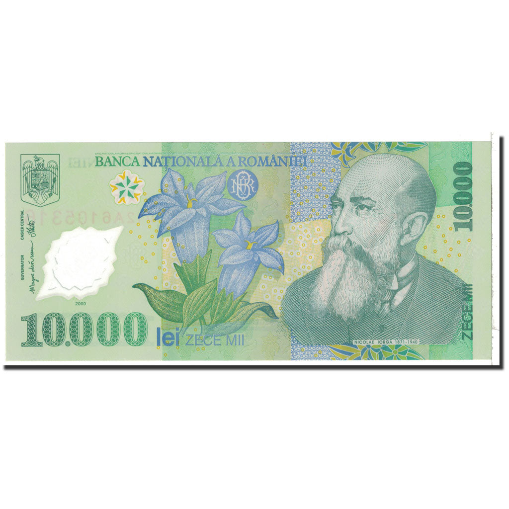Banknote, Romania, 10,000 Lei, 2000, Undated, KM:112a, UNC(65-70)