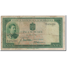 Banconote, Romania, 500 Lei, 1934, KM:36a, 1934-07-31, B+