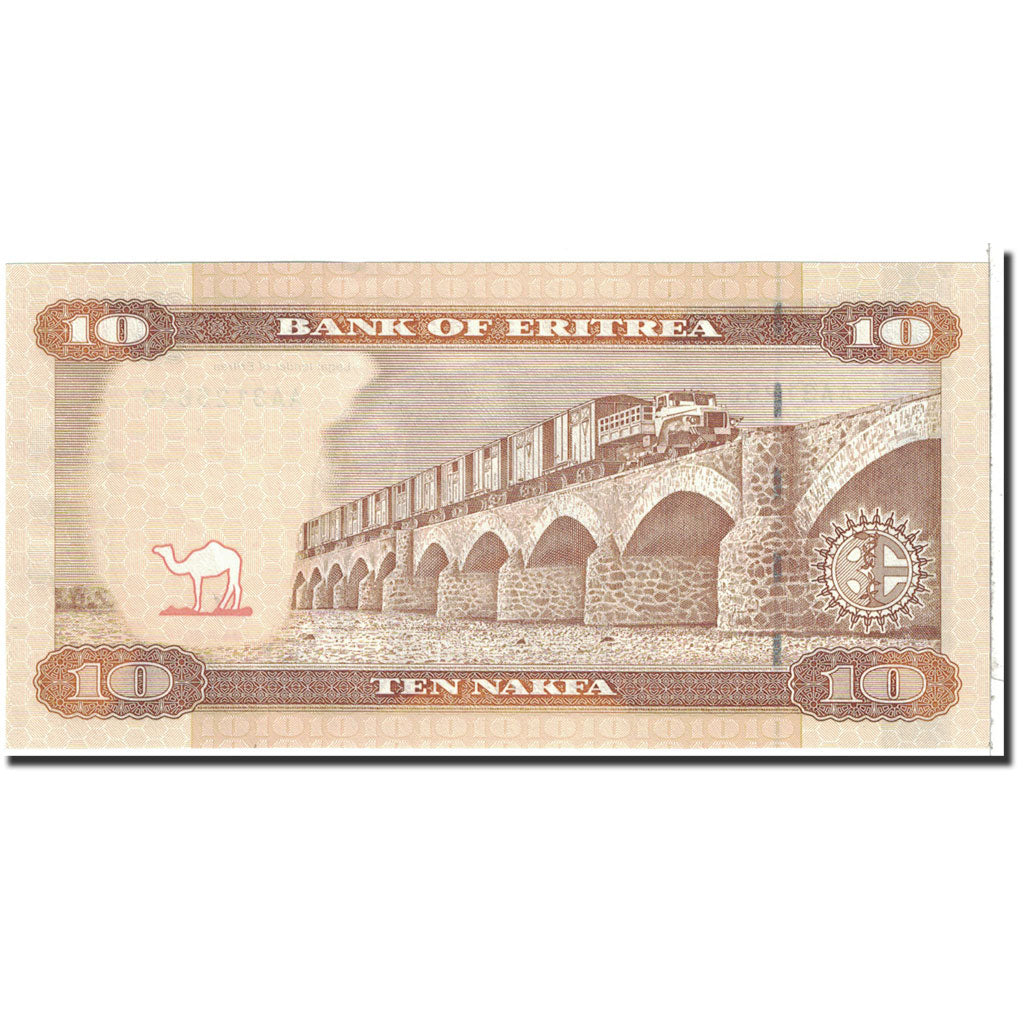Billet, Eritrea, 10 Nakfa, 2012, 2012-05-24, KM:3, NEUF