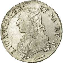 Moneta, Francia, Louis XVI, Écu de Béarn aux branches d'olivier, Ecu, 1786