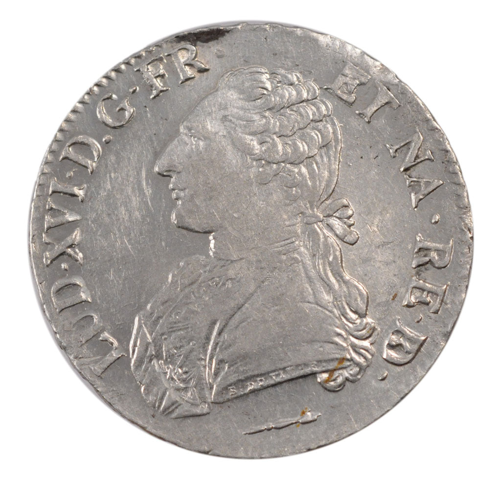 Francia, Louis XVI, Écu de Béarn aux branches d'olivier, Ecu, 1786, Pau, SP...