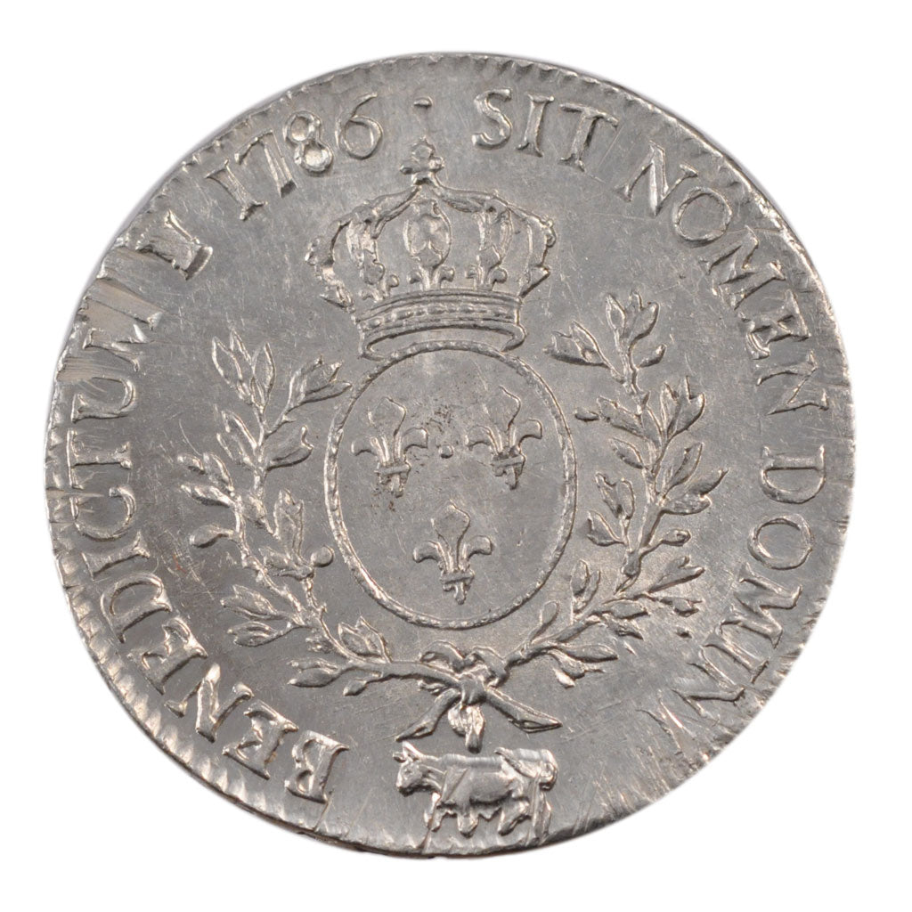 Francia, Louis XVI, Écu de Béarn aux branches d'olivier, Ecu, 1786, Pau, SP...