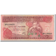 Ethiopia, 10 Birr, 1991, KM:43b, EF(40-45)