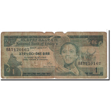 Banknote, Ethiopia, 1 Birr, 1976, Undated, KM:30a, VG(8-10)