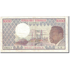 Gabon, 1000 Francs, 1978, KM:3c, TTB