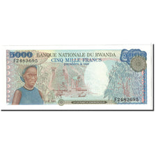 Banknote, Rwanda, 5000 Francs, 1988, 1988-01-01, KM:22, UNC(65-70)
