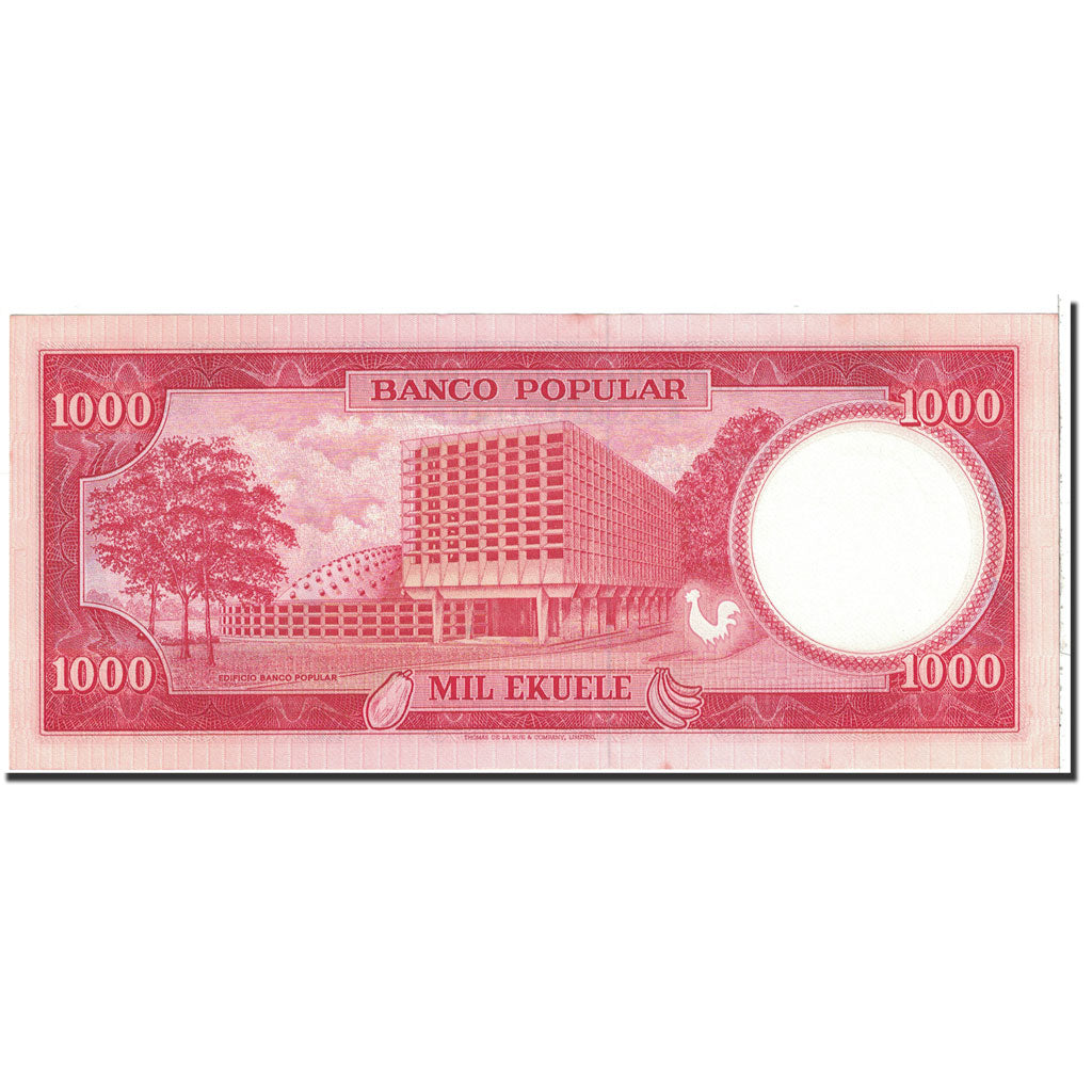 Banknote, Equatorial Guinea, 1000 Ekuele, 1975, 1975-07-07, KM:13, UNC(65-70)