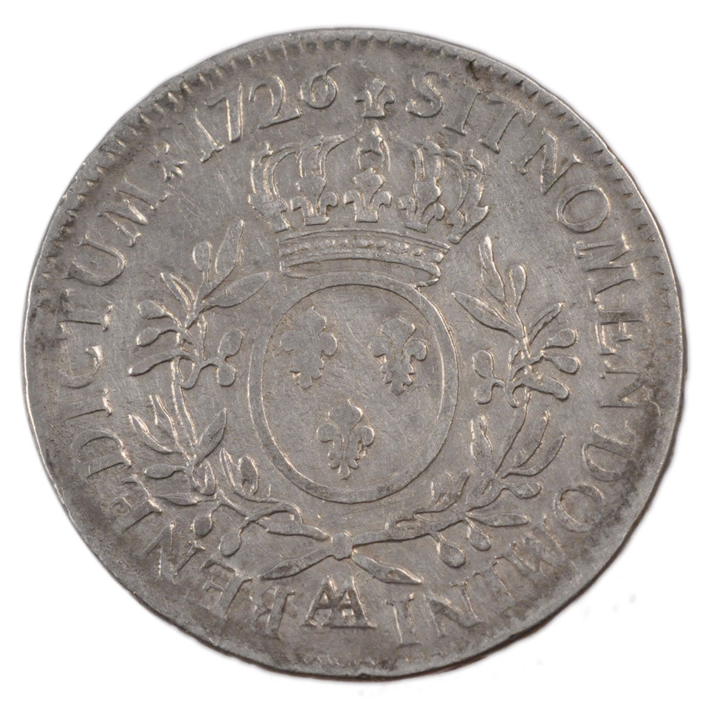 LOUIS XV, Écu aux Branches d'Olivier