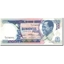 Geldschein, Guinea-Bissau, 500 Pesos, 1983, 1983-02-28, KM:7a, UNZ