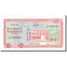 Billet, Burundi, 10 Francs, 1970, 1970-04-01, KM:20b, NEUF