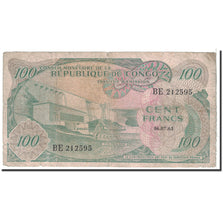 Congo Democratic Republic, 100 Francs, 1963, KM:1a, 1963-07-06, VF(20-25)