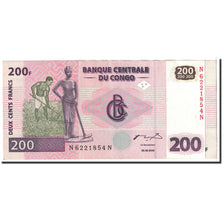 Billet, Congo Democratic Republic, 200 Francs, 2000, 2000-06-30, KM:95a, NEUF