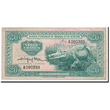 Burundi, 20 Francs, 1960, KM:3, 1960-10-05, TTB
