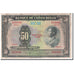 Congo belge, 50 Francs, 1946, KM:16d, TTB