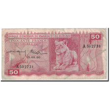 Burundi, 50 Francs, 1960, KM:4, 1960-09-15, EF(40-45)
