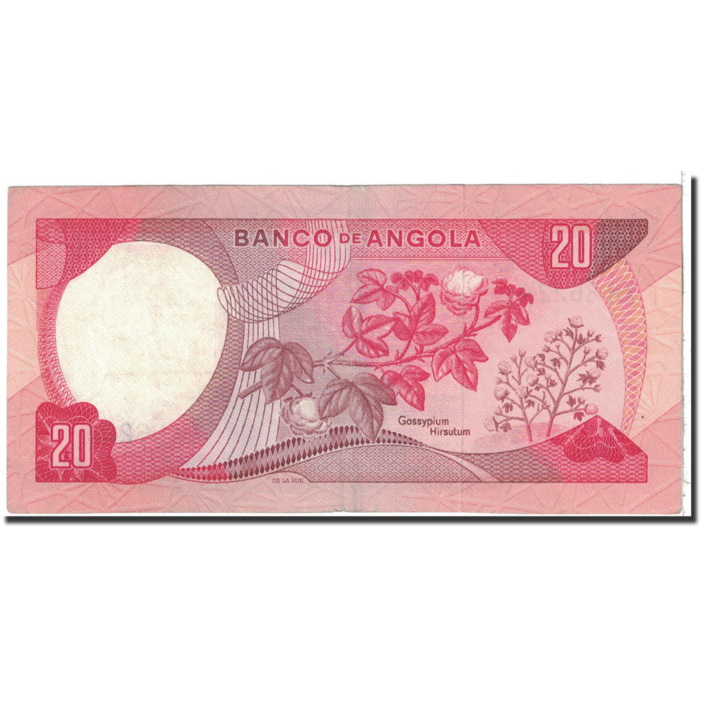 Banknote, Angola, 20 Escudos, 1972, 1972-11-24, KM:99, AU(50-53)