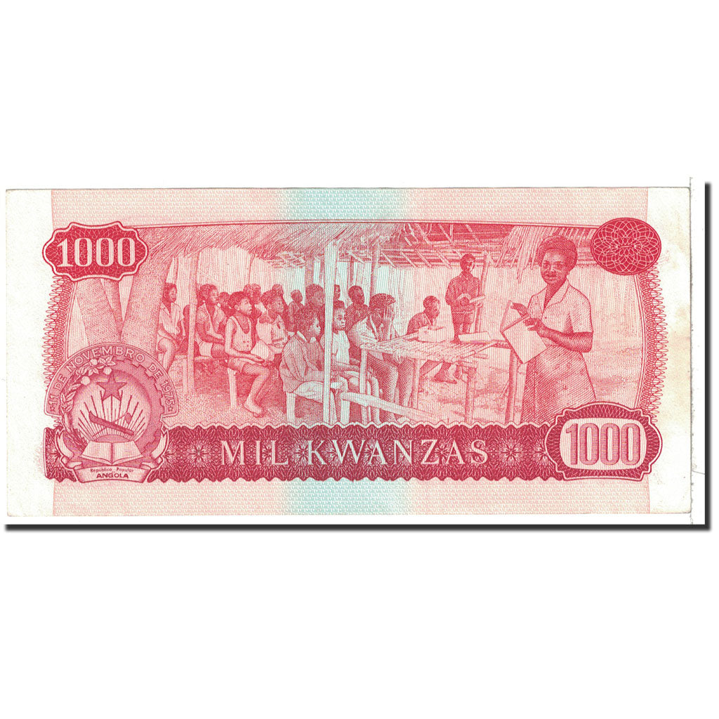 Banknote, Angola, 1000 Kwanzas, 1979, 1979-08-14, KM:117a, UNC(60-62)
