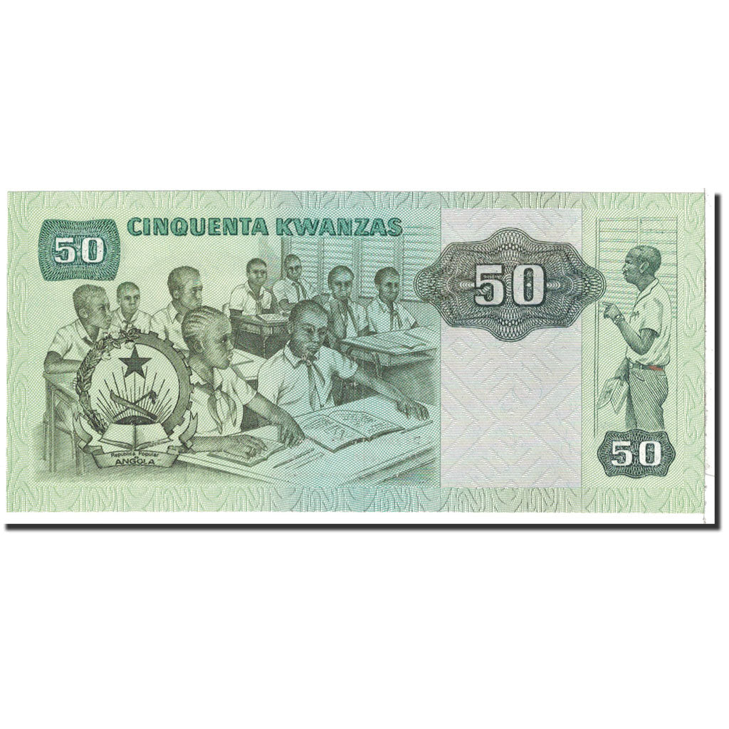 Banknote, Angola, 50 Kwanzas, 1984, 1984-01-07, KM:118, UNC(63)