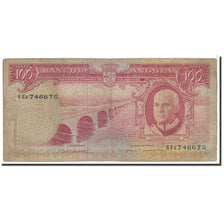 Banknote, Angola, 100 Escudos, 1962, 1962-06-10, KM:94, VF(20-25)