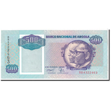 Billet, Angola, 500 Kwanzas, 1991, 1991-02-04, KM:128b, NEUF