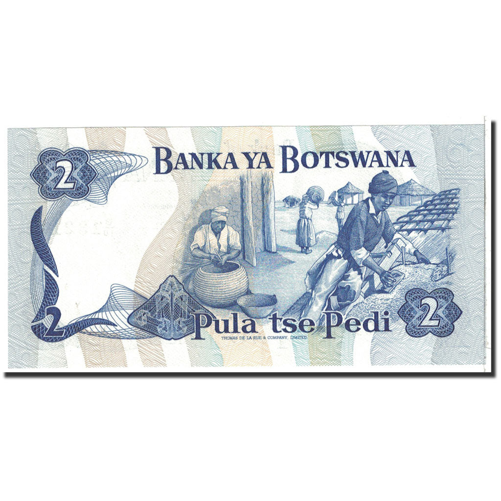 Banknote, Botswana, 2 Pula, 1982, Undated, KM:7b, UNC(65-70)
