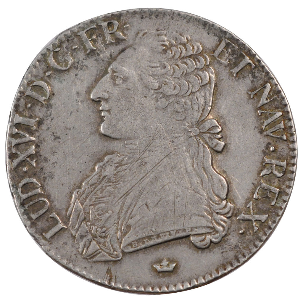LOUIS XVI, Écu aux Branches d'Olivier