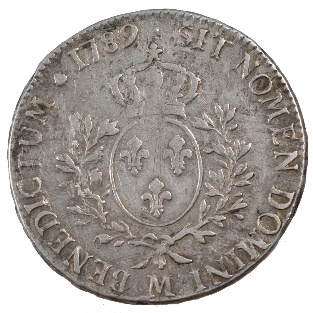 LOUIS XVI, Écu aux Branches d'Olivier