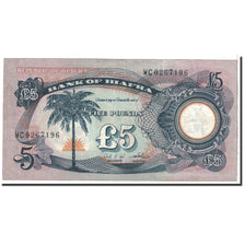 Biafra, 5 Pounds, 1968, KM:6a, BB
