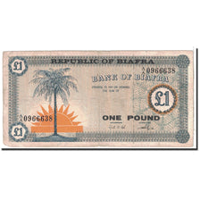 Billet, Biafra, 1 Pound, 1967, Undated, KM:2, TB+