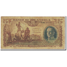 Banknote, Angola, 5 Angolares, 1947, 1947-01-01, KM:77a, VF(20-25)
