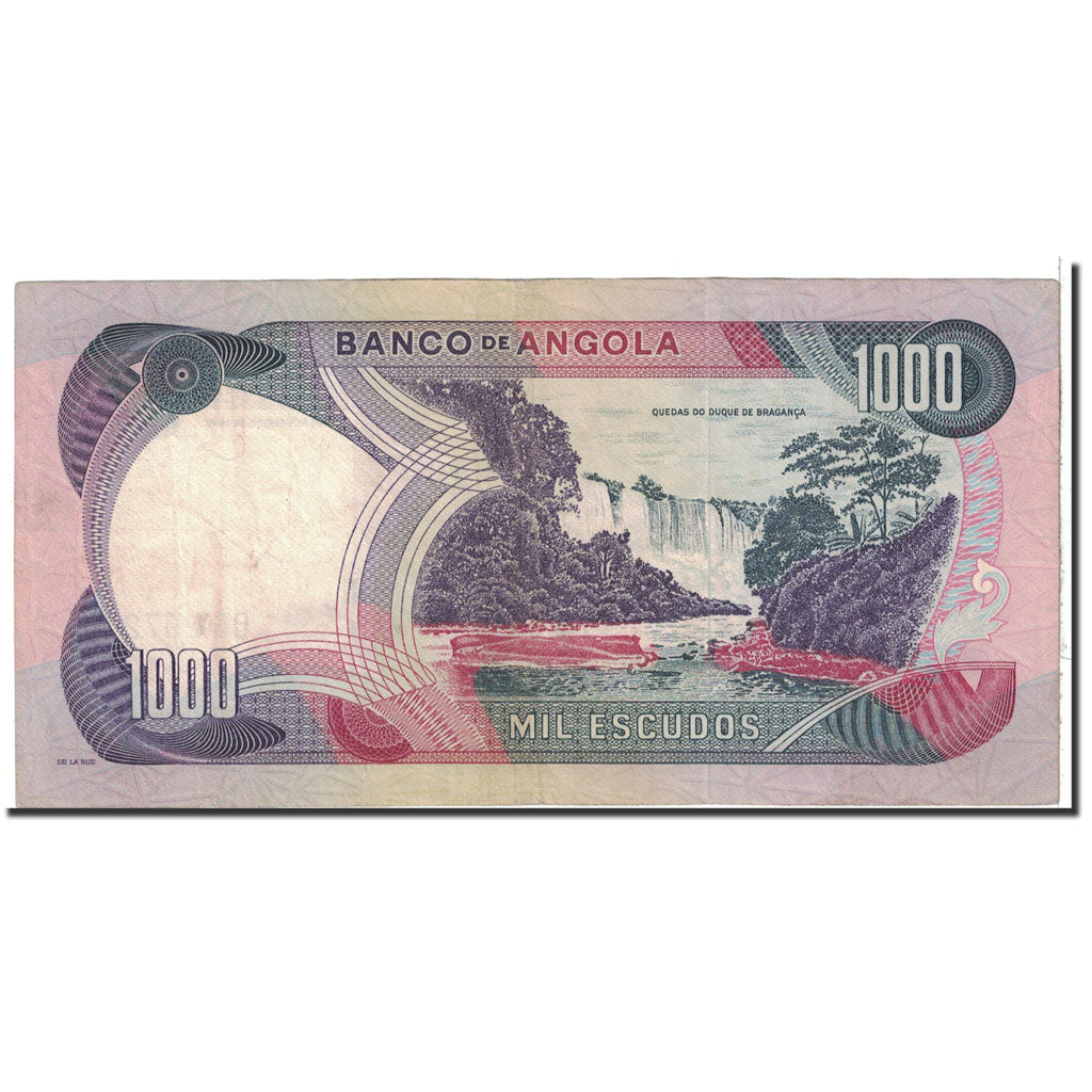 Banconote, Angola, 1000 Escudos, 1972, KM:103, 1972-11-24, BB+