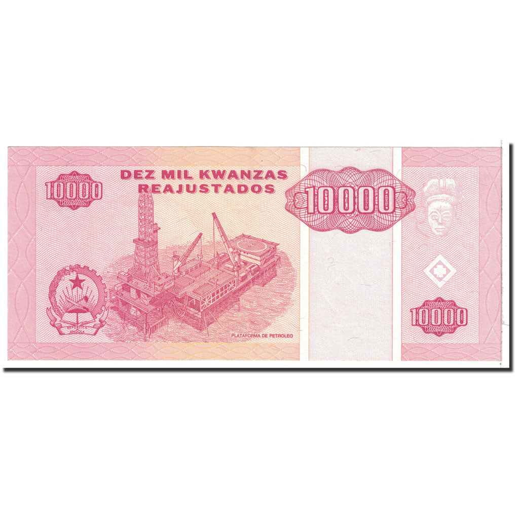 Angola, 10,000 Kwanzas Reajustados, 1995, KM:137, 1995-05-01, UNC(65-70)