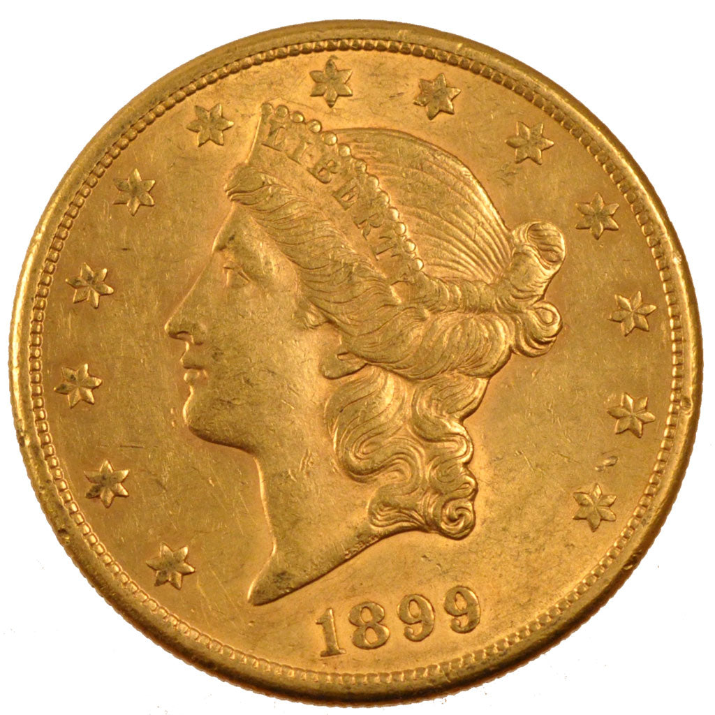 United States, Liberty Head, 20 Dollars, 1899, San Francisco, KM #74.3,...