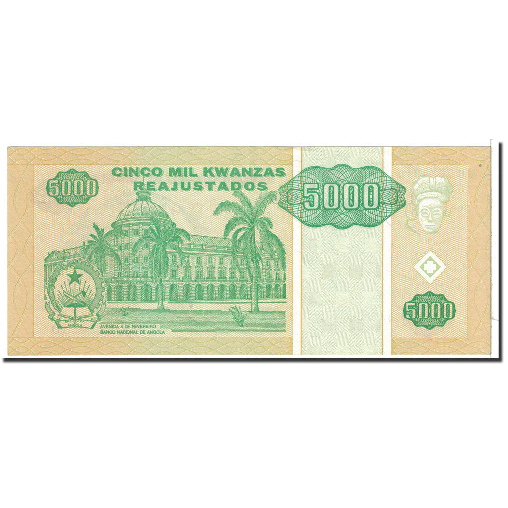 Angola, 5000 Kwanzas Reajustados, 1995, KM:136, 1995-05-01, UNC(65-70)