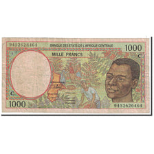 États de l'Afrique centrale, 1000 Francs, 1994, KM:102Cb, TB
