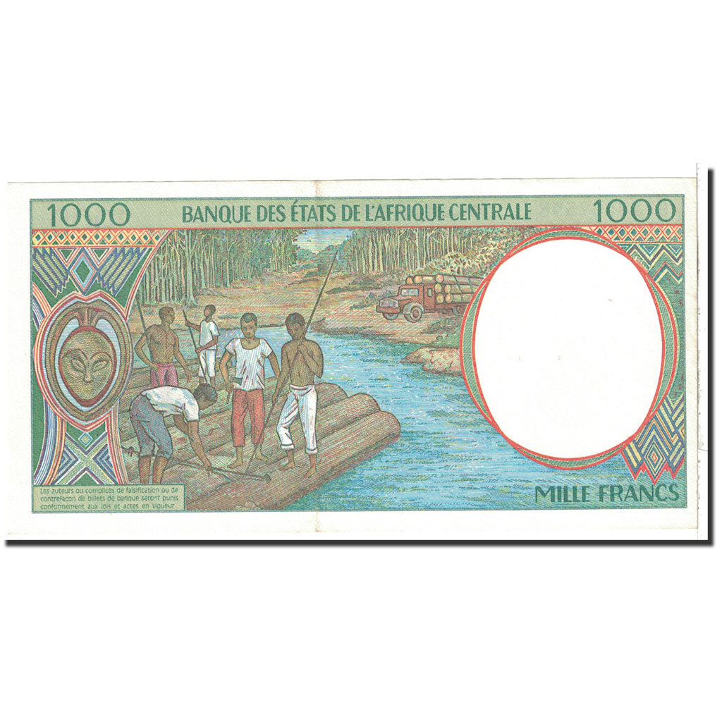 Banknote, Central African States, 1000 Francs, 1997, Undated, KM:402Ld, UNC(64)