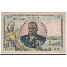 Banknote, French Equatorial Africa, 100 Francs, 1957, Undated, KM:32, VF(20-25)
