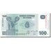 Billete, 100 Francs, 2007, República Democrática de Congo, KM:98a, 2007-07-31