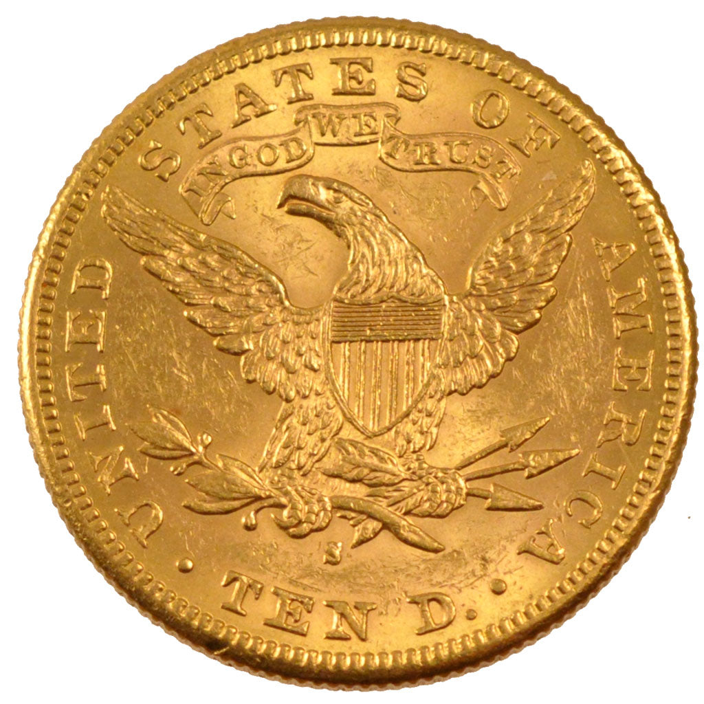 United States, Coronet Head, 10 Dollars, 1886, San Francisco, KM #102,...