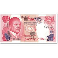 Banconote, Botswana, 20 Pula, 1982, KM:10a, Undated, FDS