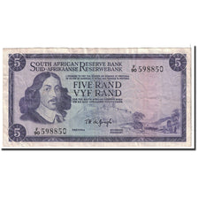 Banknote, South Africa, 5 Rand, 1966, 1975, KM:112c, EF(40-45)