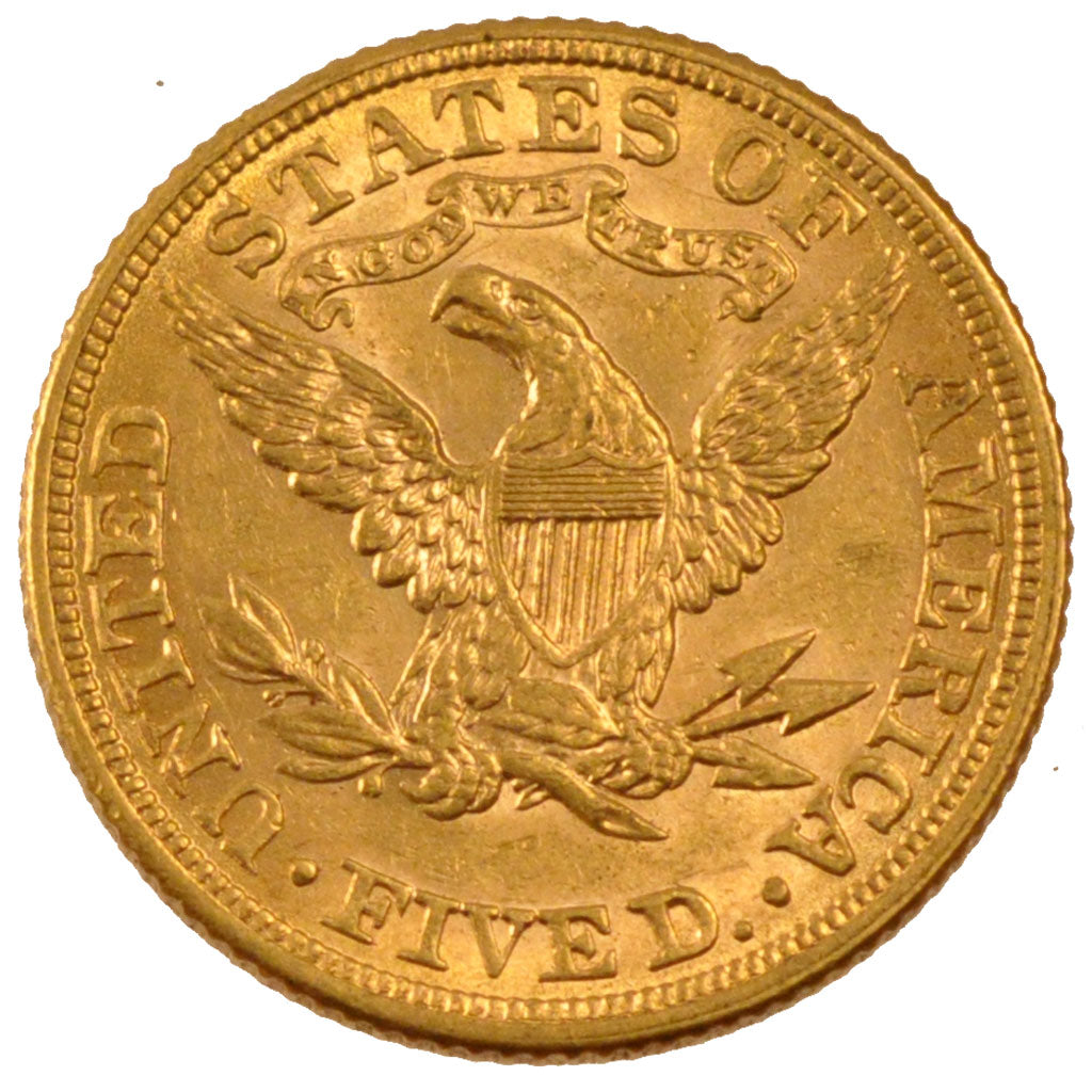 États-Unis, 5 Dollars Liberty