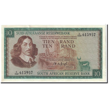 Biljet, Zuid Afrika, 10 Rand, 1966, Undated, KM:113b, SPL+