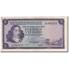 Banknote, South Africa, 5 Rand, 1966, 1975, KM:111c, EF(40-45)