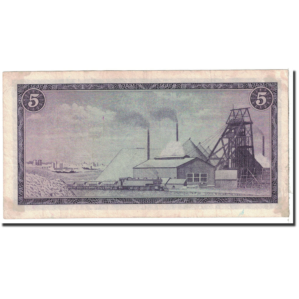 Banknote, South Africa, 5 Rand, 1966, 1975, KM:111c, EF(40-45)