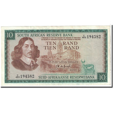 Billete, 10 Rand, 1967, Sudáfrica, KM:113b, Undated, MBC+